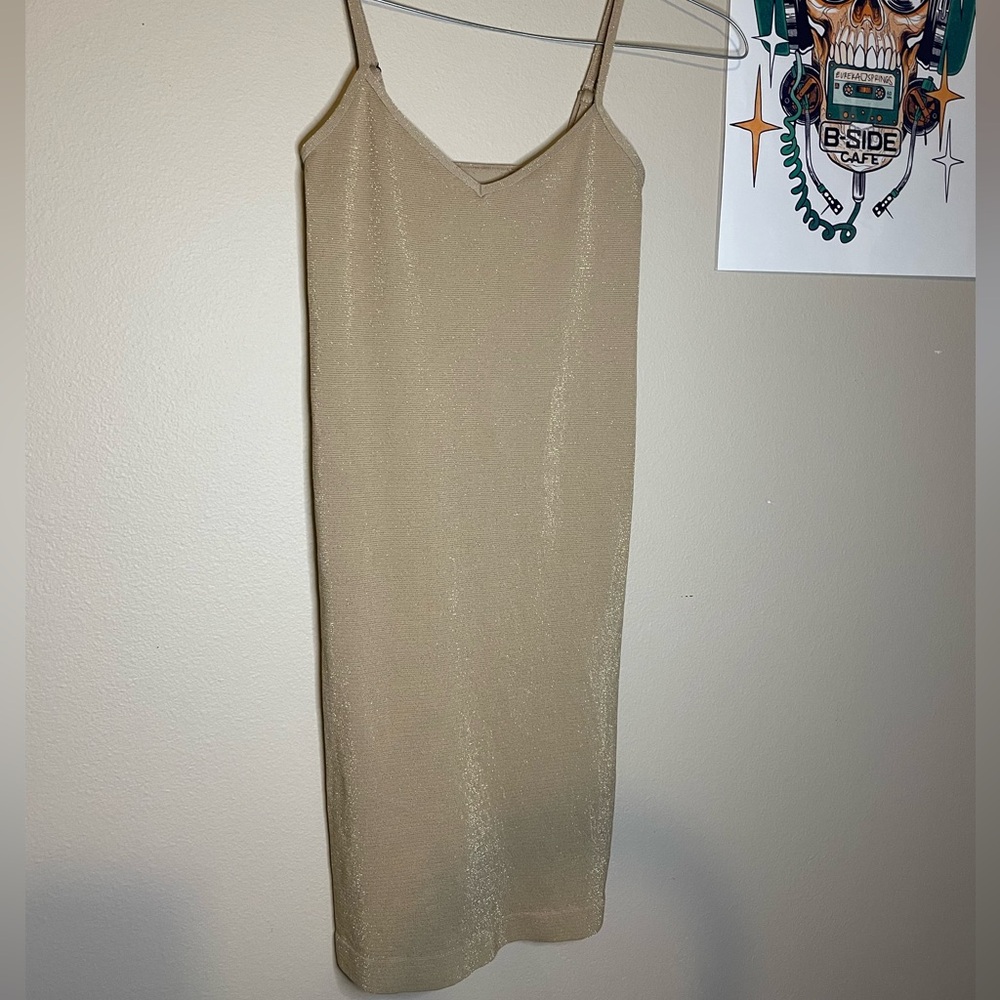 FREE PEOPLE NWOT Intimaely Lurex Slip Dress XS/S - Picture 5 of 5